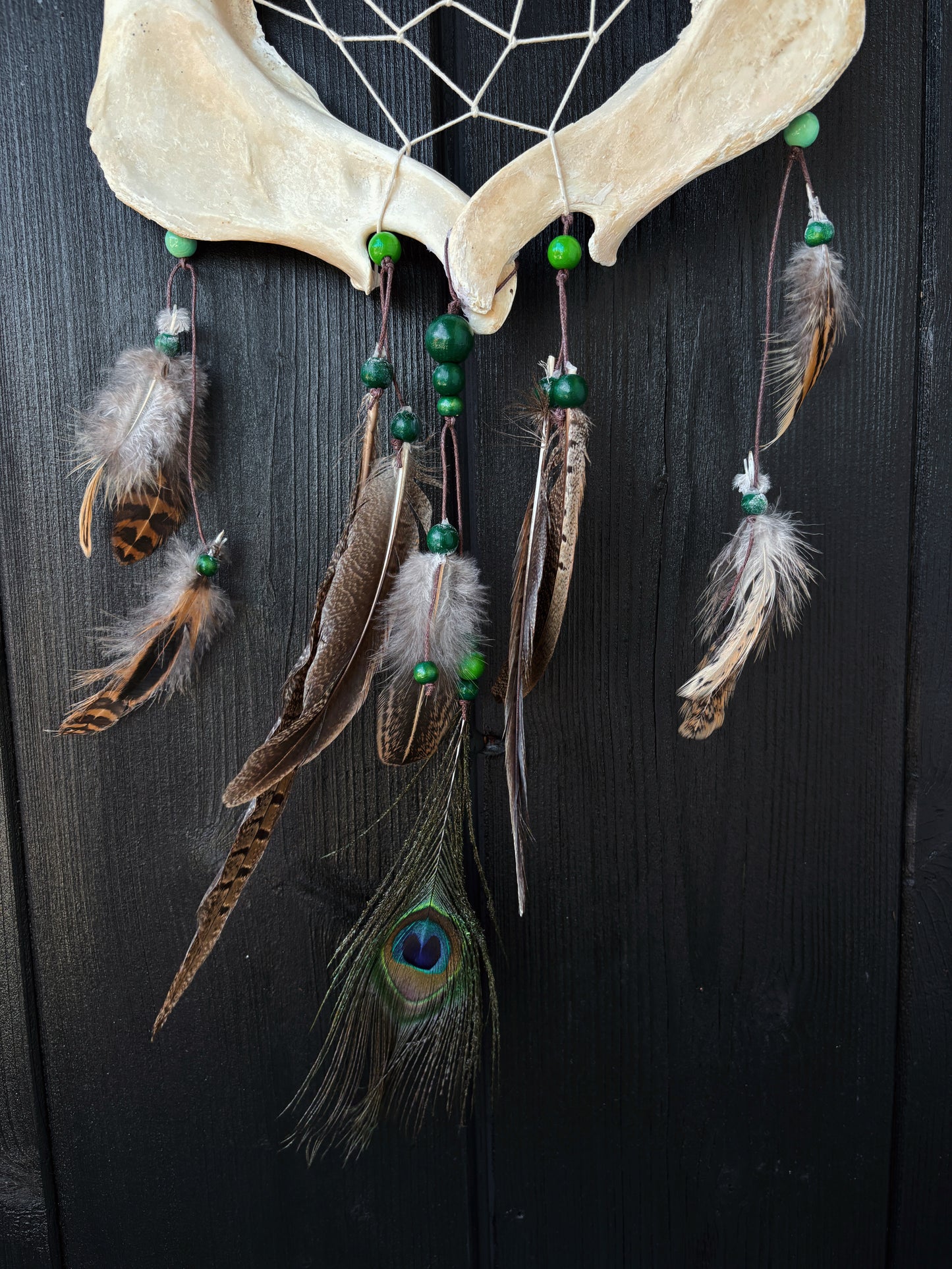 Forest Dreamer - Deer Jaw Dreamcatcher big