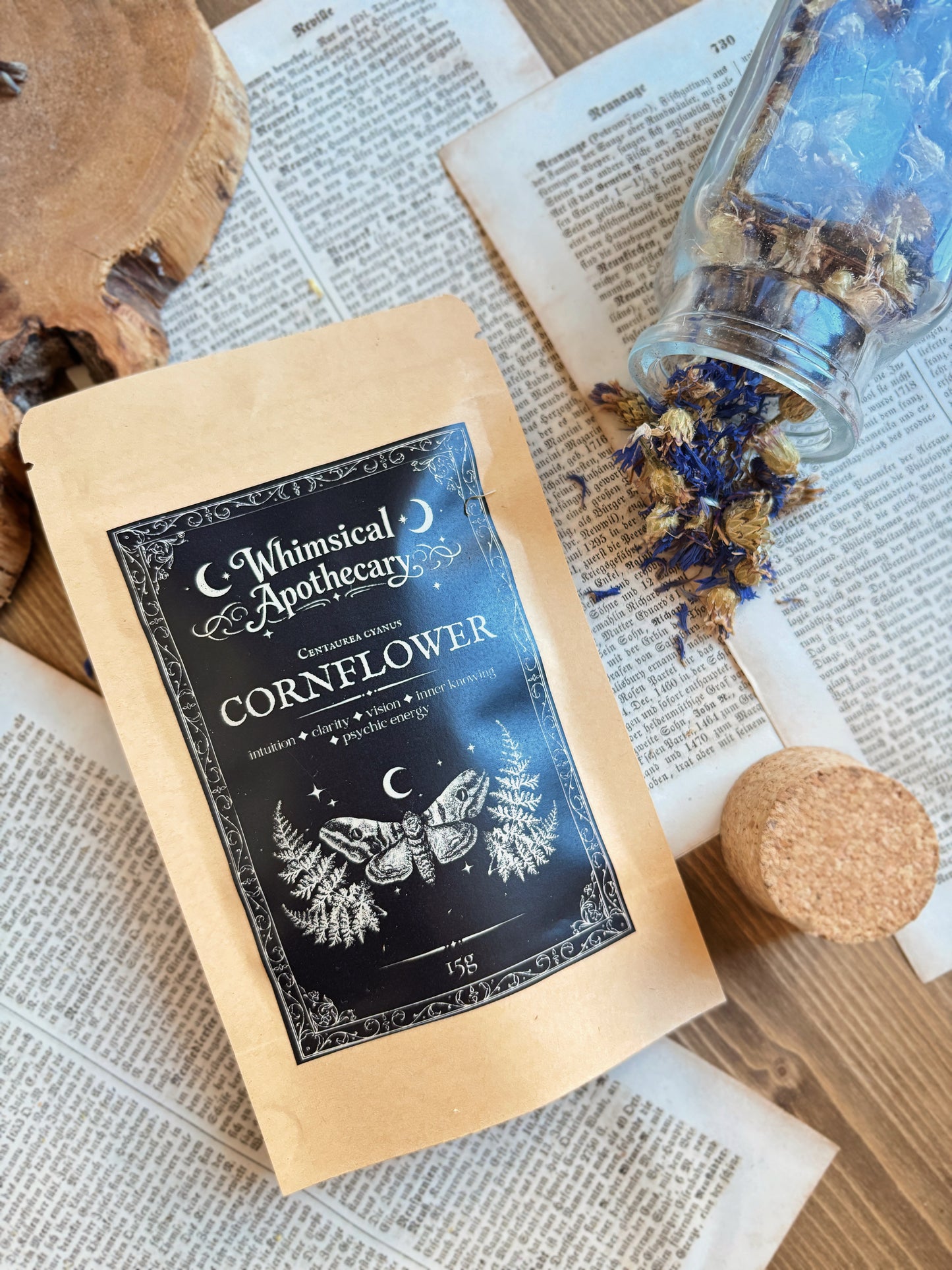 CORNFLOWER ✦ dried flowers (15g)