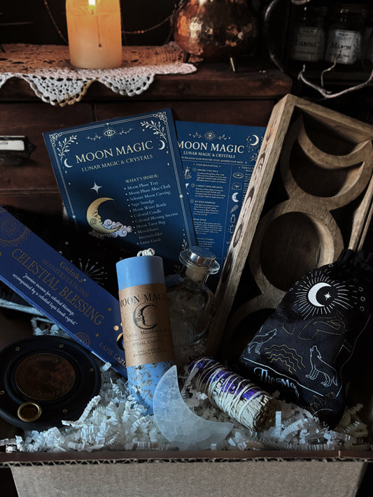 🌙 MOON MAGIC BOO BOX – Lunar Magic & Ritual Kit