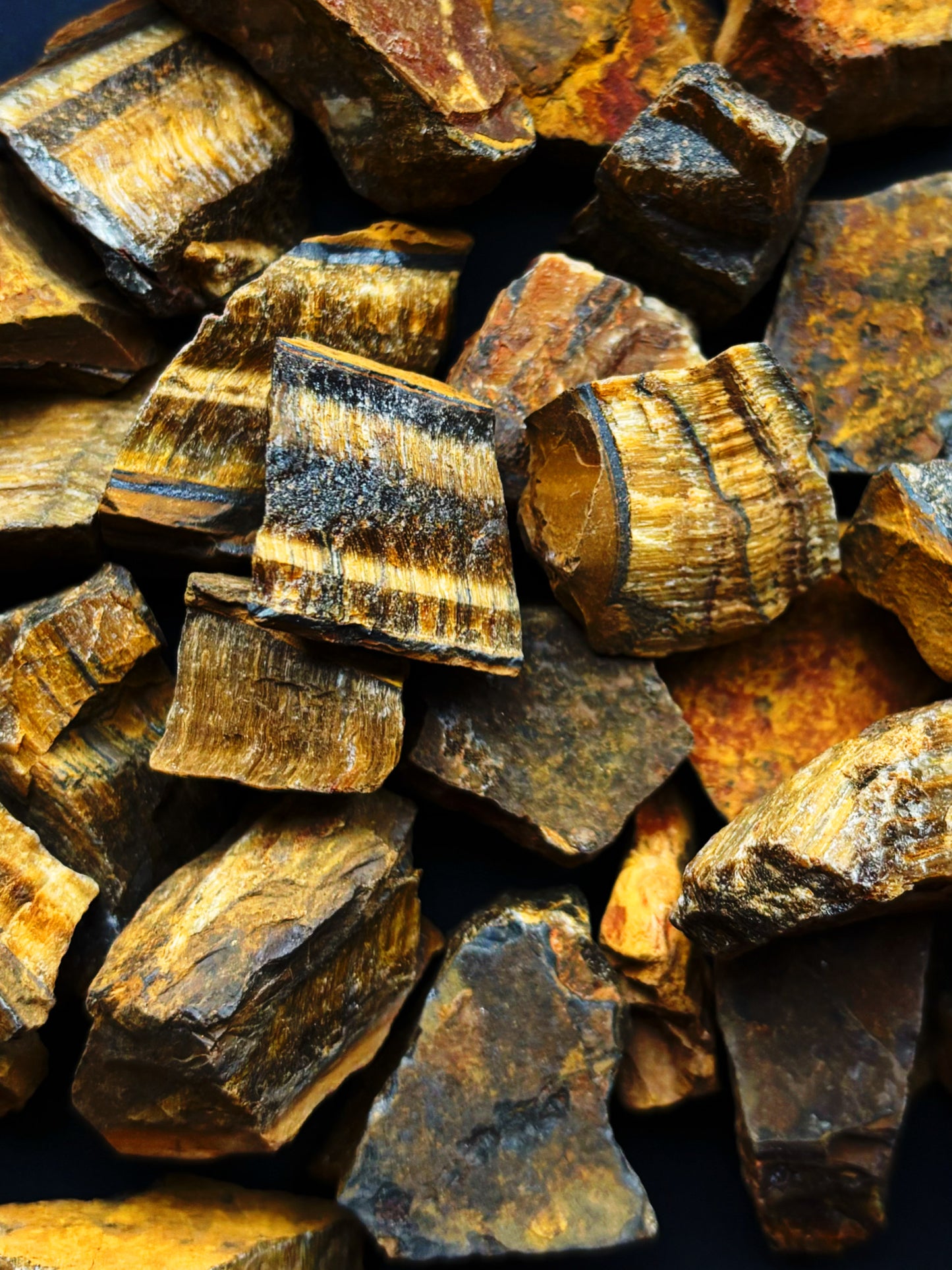 Raw Crystals - Tiger Eye