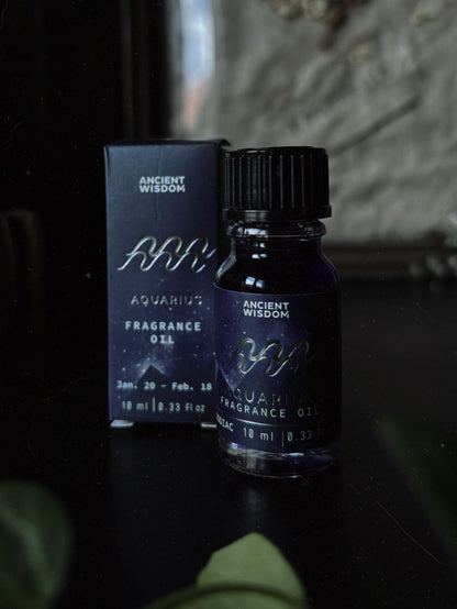 Zodiac Fragrance Oil 10ml - AQUARIUS