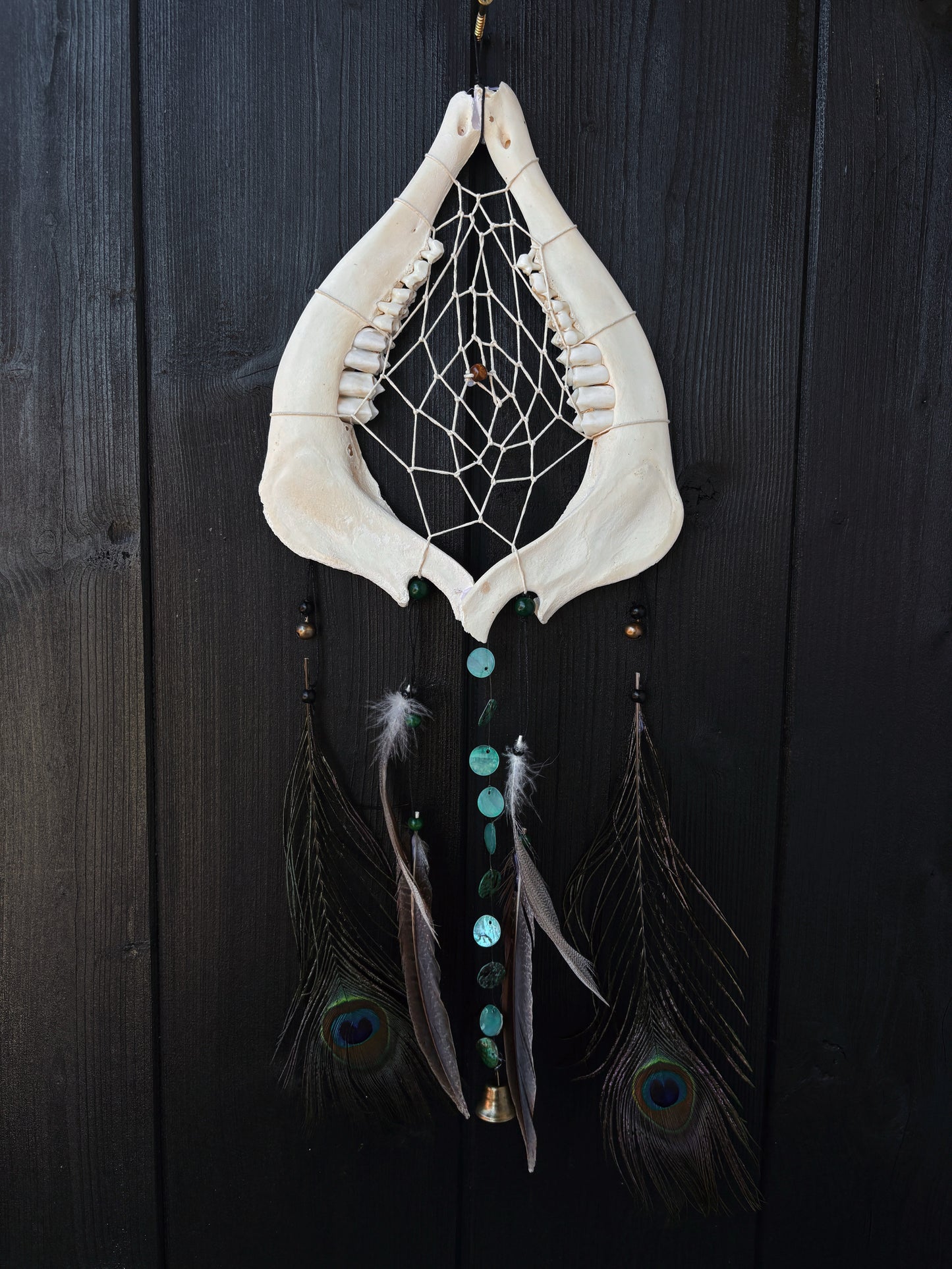 Forest Dreamer - Deer Jaw Dreamcatcher big