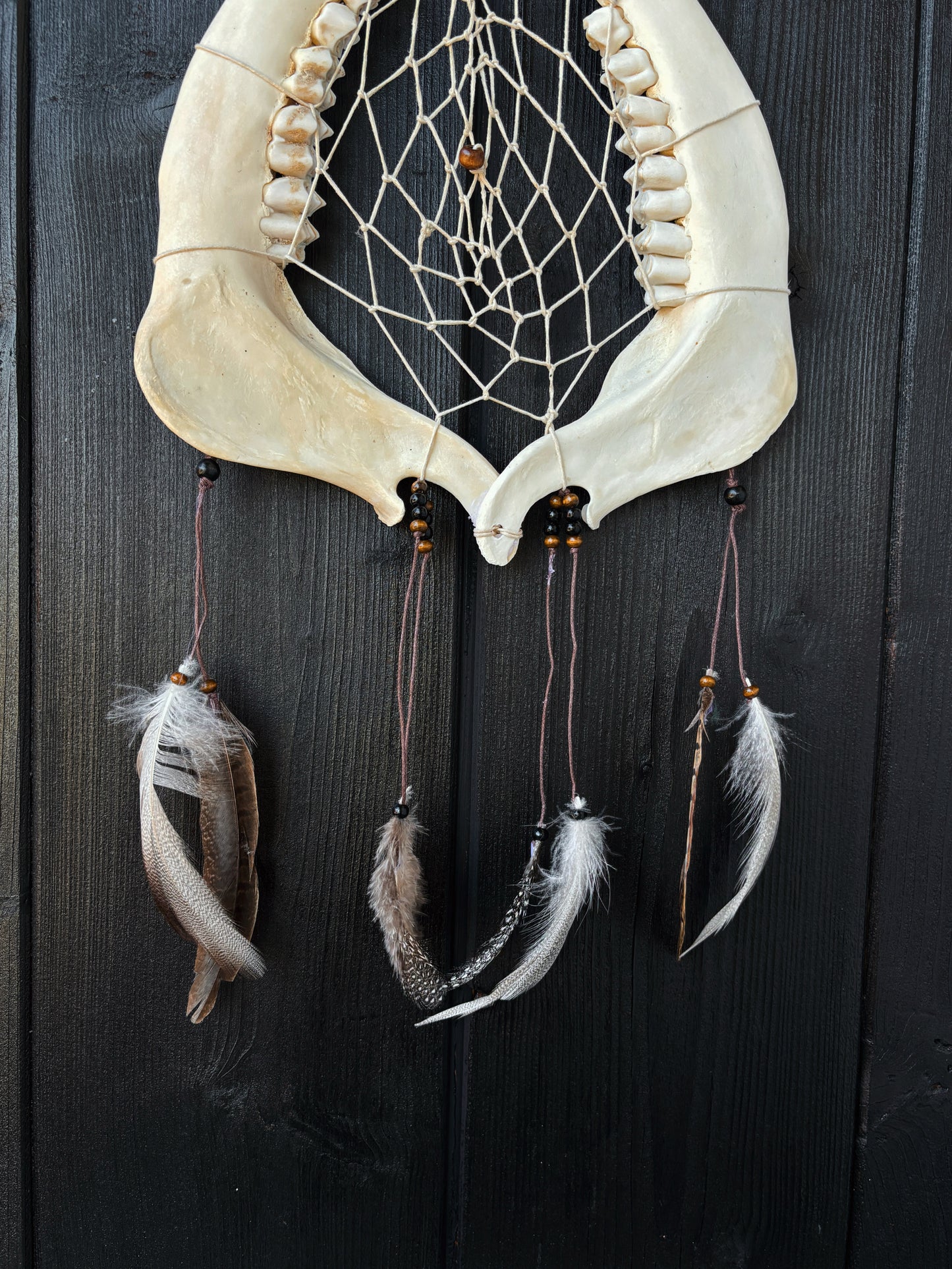 Forest Dreamer - Deer Jaw Dreamcatcher big