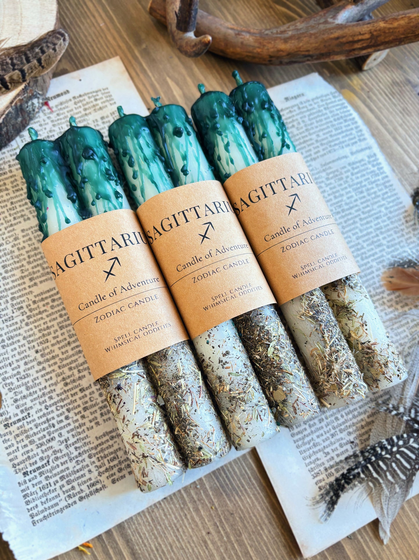 Sagittarius | November 22 – December 21 | Zodiac Candle