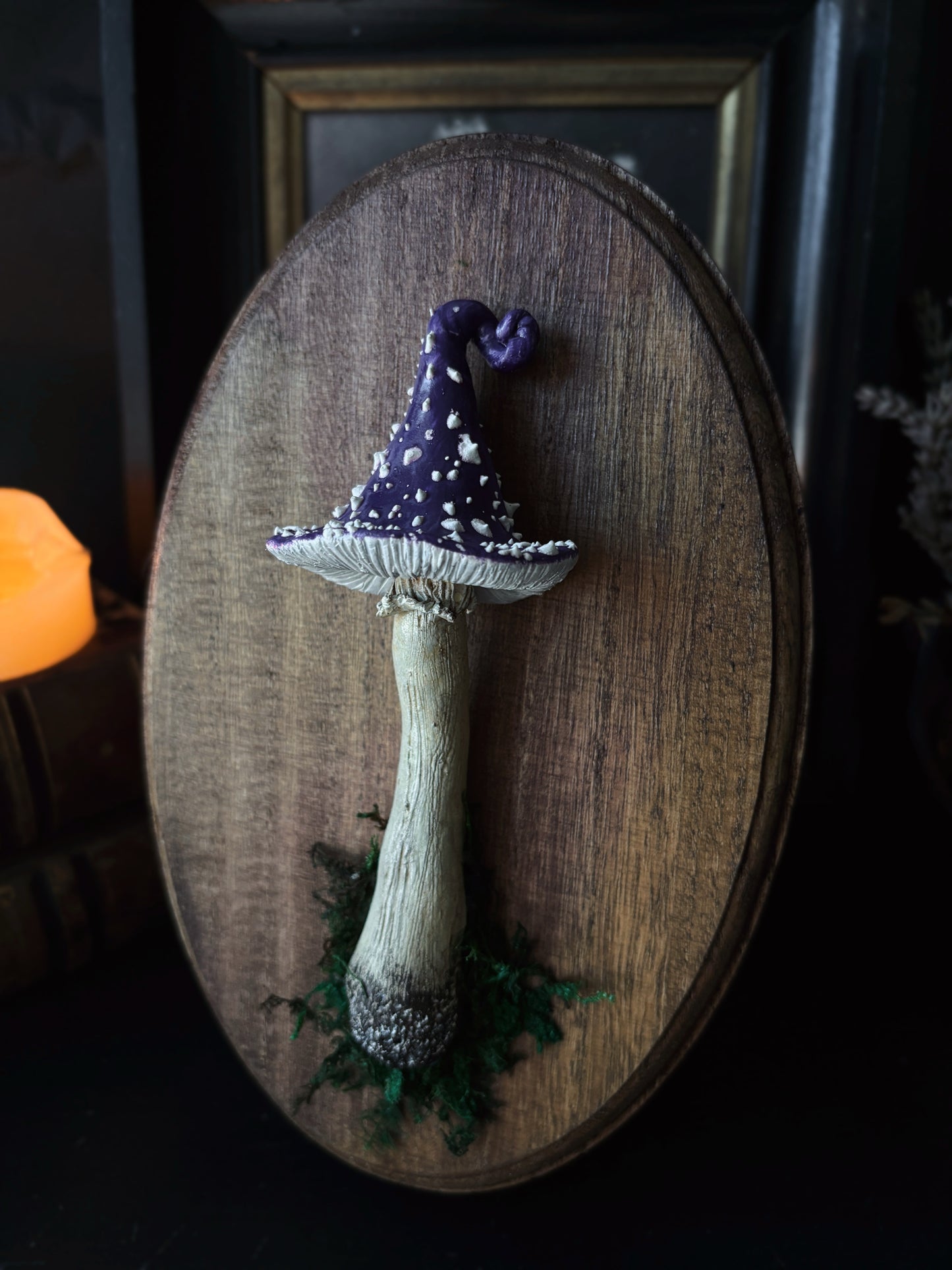 Witch’s Cap - Polymer Clay Mushroom (21,5x14cm)