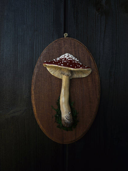 Fly Agaric - Polymer Clay Mushroom (21,5x14cm)