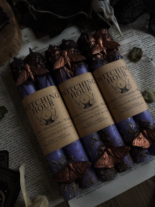 🌙 Witching Hour | Ritual Candle (2pcs)