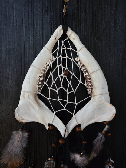 Forest Dreamer - Deer Jaw Dreamcatcher small