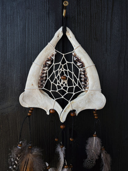 Forest Dreamer - Deer Jaw Dreamcatcher small