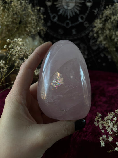 Rose Quartz Freeform 10cm