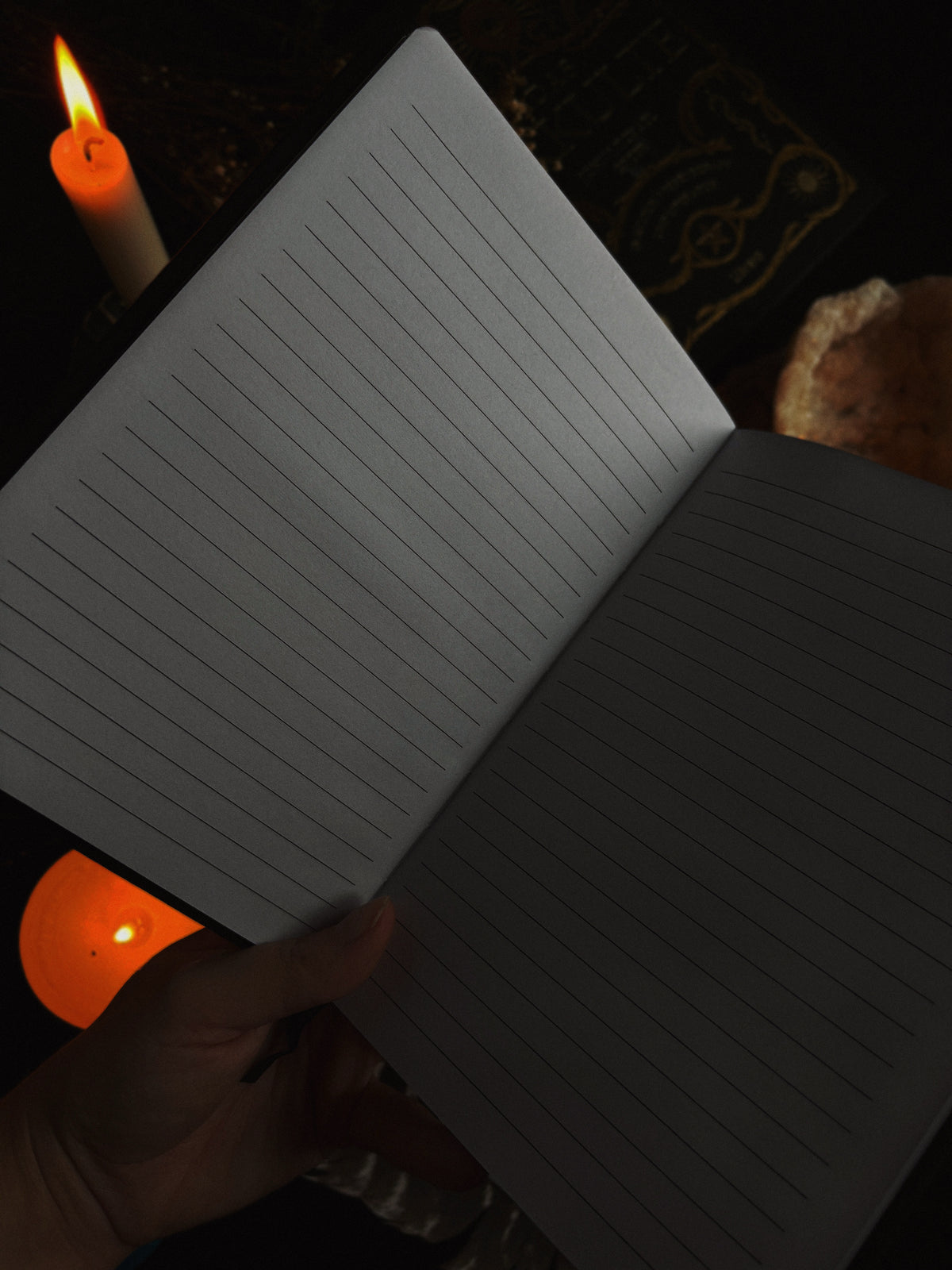 Black Cat Magick Book of Spells A5 Notebook