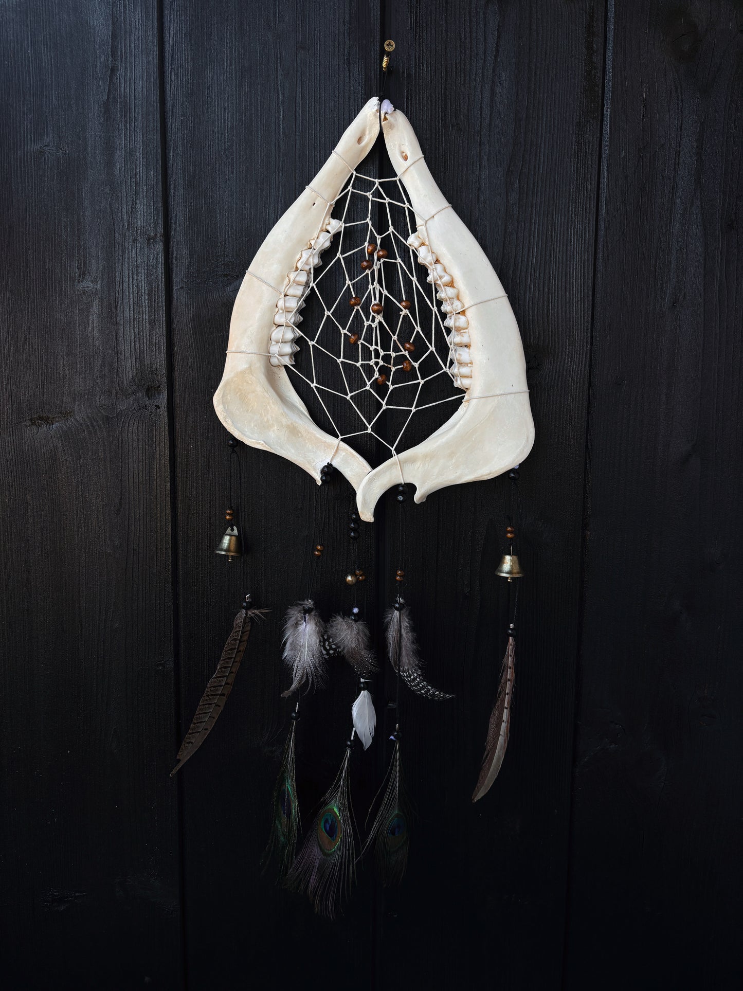 Forest Dreamer - Deer Jaw Dreamcatcher big