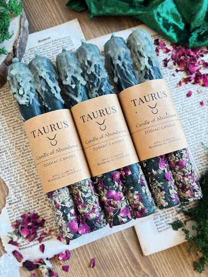 Taurus | April 20 – May 20 | Zodiac Candle