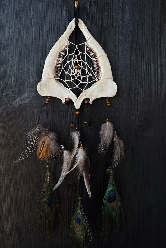 Forest Dreamer - Deer Jaw Dreamcatcher small