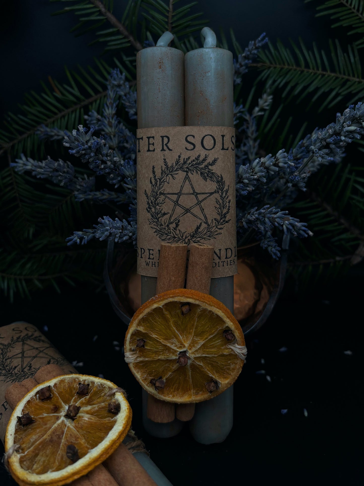 HOLIDAY SPECIAL - Spell Candle - Winter solstice