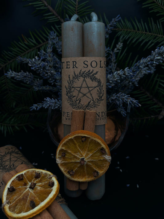 HOLIDAY SPECIAL - Spell Candle - Winter solstice