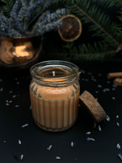 Spiced orange candle