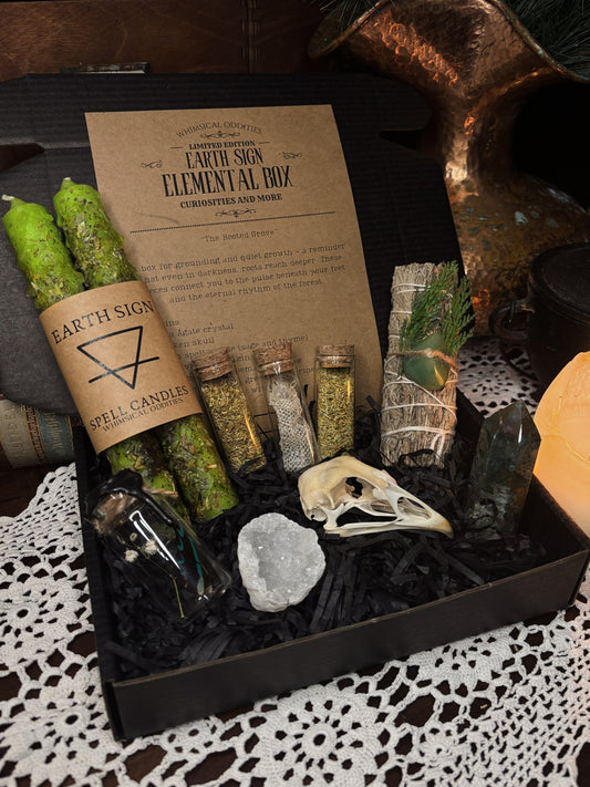 Earth Sign - Elemental boxes (Taurus, Virgo, Capricorn)