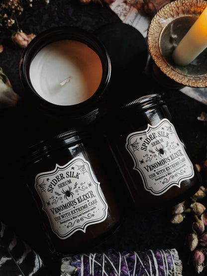 Spider Silk Serum Eucalyptus & Mint Candle