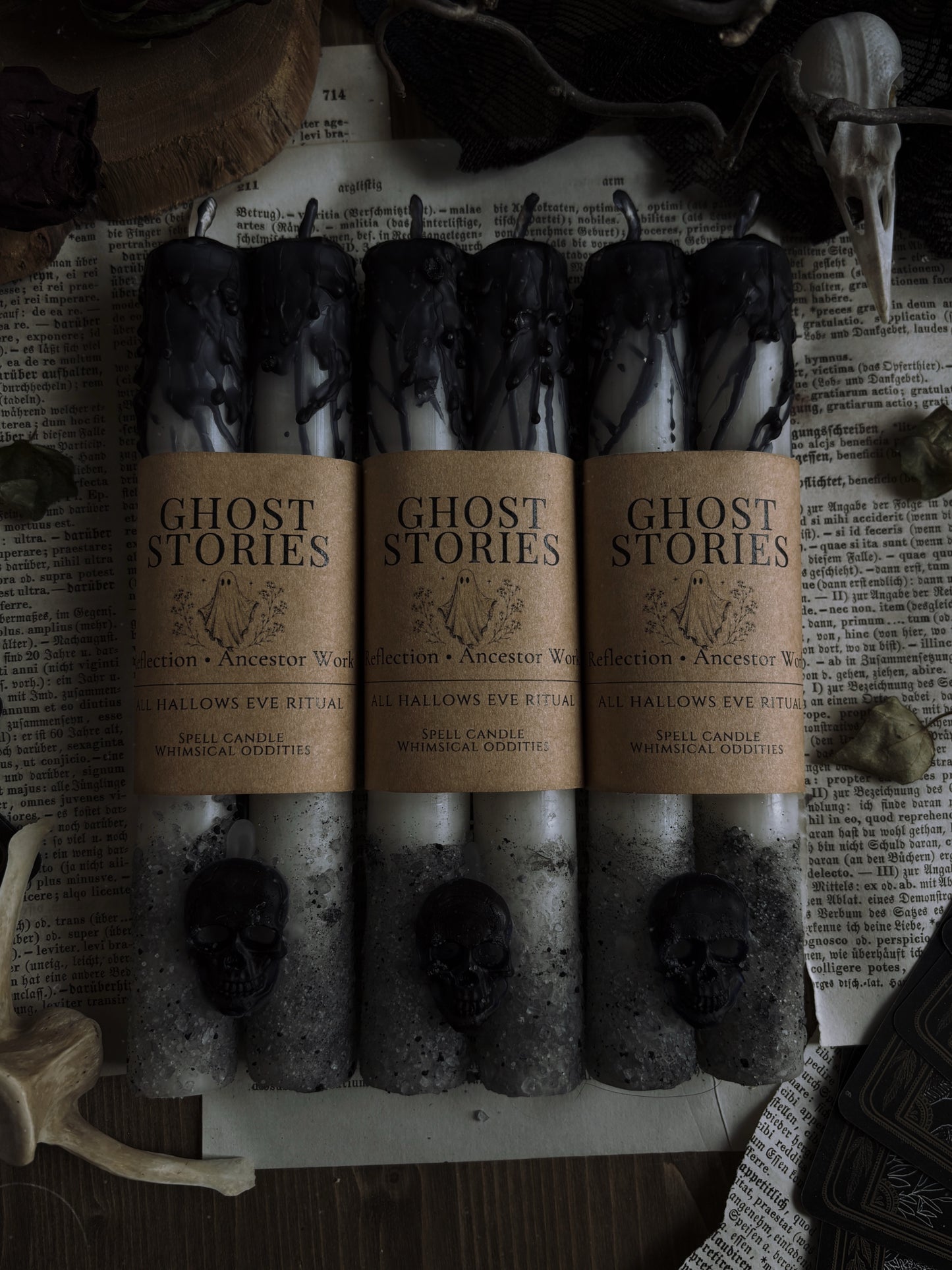 👻 Ghost Stories | Ritual Candle (2pcs)