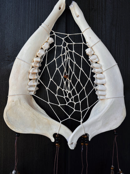 Forest Dreamer - Deer Jaw Dreamcatcher big