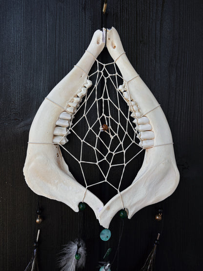 Forest Dreamer - Deer Jaw Dreamcatcher big