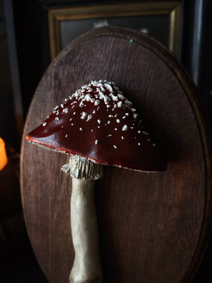 Fly Agaric - Polymer Clay Mushroom (21,5x14cm)