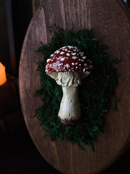 Fly Agaric - Polymer Clay Mushroom (21,5x14cm)
